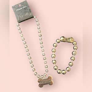 NWT Dolls Kill choker and bracelet.
